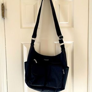 Baggallini Black Crossbody Bag.  Lightly used. Medium size.